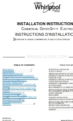 Whirlpool CGM2745FQ Manual de instruções de instalação