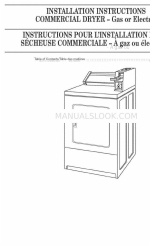 Whirlpool CGM2751TQ0 Manuel d'instructions d'installation