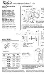 Whirlpool Duet WED9500T インストレーション情報