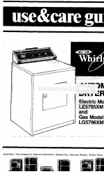 Whirlpool ELECTRIC LE5795XM Руководство по эксплуатации и уходу