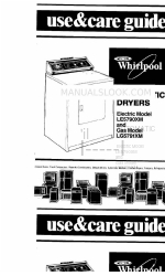 Whirlpool Gas LG5791XM Руководство по эксплуатации и уходу