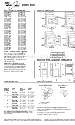 Whirlpool Gold GEW9878P Dimensões do produto