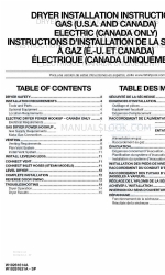 Whirlpool WGD7300XW0 Installation Instructions Manual