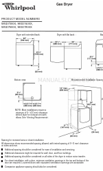 Whirlpool WGD7600X Requisitos de instalación