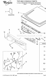 Whirlpool WGD8300SW2 부품 목록