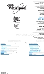 Whirlpool WGD9270XL0 Руководство по эксплуатации и уходу