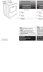 Whirlpool YLER4634EQ2 Manual de instruções de instalação