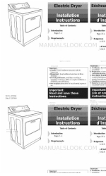 Whirlpool YLEV4634JQ1 Інструкція з монтажу Посібник з монтажу