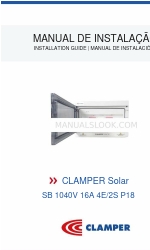 Clamper Solar SB 1040V 16A 4E/2S P18 Manuel d'installation