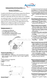 Acomax 722-100 Посібник користувача