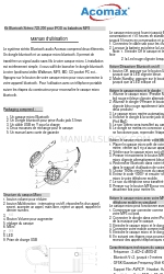 Acomax 722-200 Посібник користувача