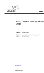 3Com 3CRWEASYG73 - 11g Wireless LAN Outdoor Manual de início rápido