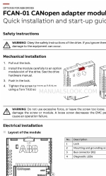 ABB FCAN-01 Snelle installatie- en starthandleiding