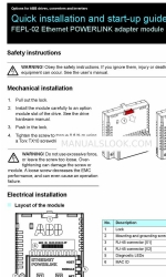 ABB FEPL-02 Ethernet POWERLINK Manuale di installazione e avviamento rapido