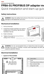 ABB FPBA-01 PROFIBUS DP Panduan Instalasi dan Start-Up Cepat