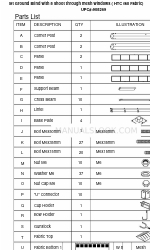 Backyard Expressions 908269 Assembly Instructions Manual