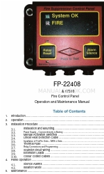 FirePro FP-22408 Manuel d'utilisation et d'entretien