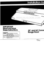 Whirlpool 626701 Manual de instruções de instalação