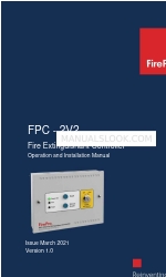 FirePro FPC-2V2 Manual de operação e instalação