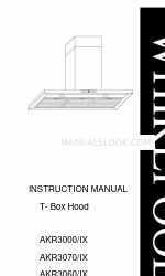 Whirlpool AKR3000/IX Manual de instrucciones