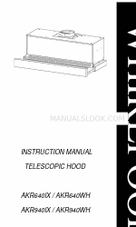 Whirlpool AKR640WH Instruction Manual