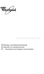 Whirlpool AKR7541IX Anleitung zur Montage und Verwendung Handbuch