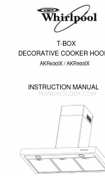 Whirlpool AKR900IX Instruction Manual