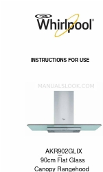 Whirlpool AKR902GLIX Manual de instrucciones