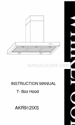 Whirlpool AKR912IXS Instruction Manual