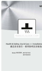 Whirlpool AKT3570/IX Health & Safety, Use & Care And Installation Manual