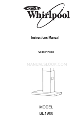 Whirlpool BE1900 Instrukcja obsługi