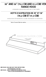 Whirlpool Build-in 30 inch Instrucciones de instalación y manual de uso y mantenimiento