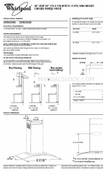 Whirlpool GXW6530DX Dimensi Produk