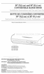 Whirlpool GZ5736XR Series Installation Instructions And Use & Care Manual