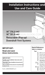 Whirlpool GZ7930XGS0 Installatie-instructies en gebruiks- en onderhoudshandleiding