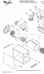 Whirlpool GZ7936XHS0 Manual Suku Cadang