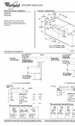 Whirlpool GZ8330XL Посібник з розмірів