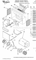 Whirlpool GZ8330XLS1 Lista de piezas