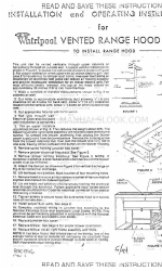 Whirlpool RGH 8300-1 Istruzioni per l'installazione e il funzionamento