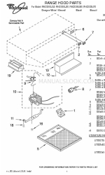 Whirlpool RH2330XJZ0 Elenco delle parti