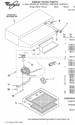 Whirlpool RH2630XJQ1 Lista de peças