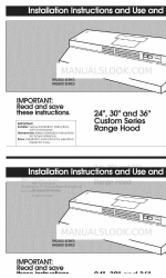 Whirlpool RH2636XJQ2 Instructions d'installation et manuel d'utilisation et d'entretien