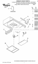 Whirlpool RH3730XLB0 Teileliste