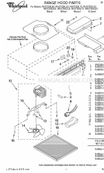 Whirlpool RH3730XLB3 부품 목록