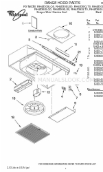 Whirlpool RH4830XLB0 Elenco delle parti