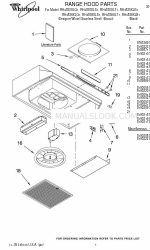 Whirlpool RH4830XLQ1 Parts List