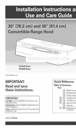 Whirlpool RH4830XLQ1 Use & Care Manual