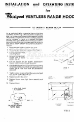 Whirlpool RHH 7630 Installation And Operating Instructions