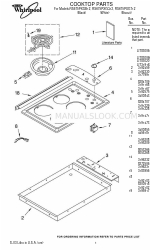 Whirlpool RS675PXGB12 Parts List