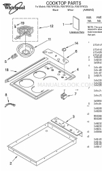 Whirlpool RS675PXGQ4 Parts List